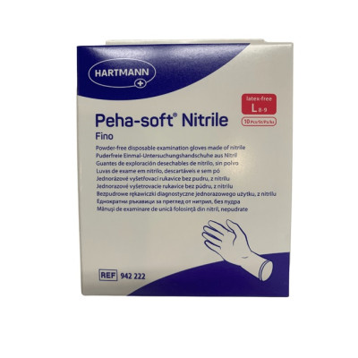 Luvas nitrilo Peha Soft S CX 10
